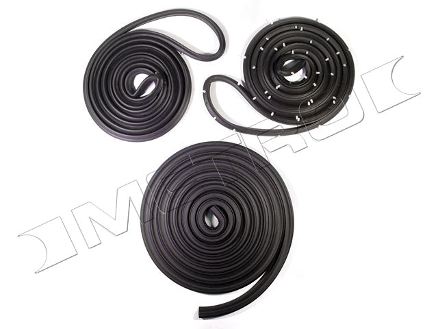 Weather Seal Kit: 68-72A  2 door Sedan, Chevelle, GTO, GS Etc