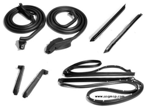 Weather Seal Kit: 78-82 Corvette (kit 2)