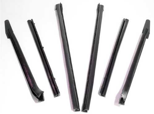 Convertible Top SIDE seal kit: 68-70 Caddy/Buick/ Olds