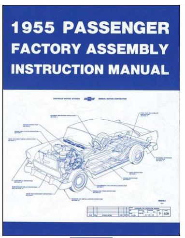 1955 Chev Bel Air Assembly Manual