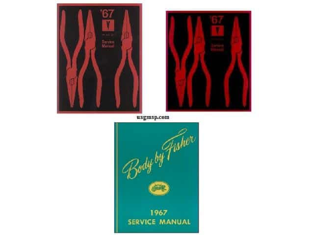 67 Firebird Workshop / Service manual Set (3)