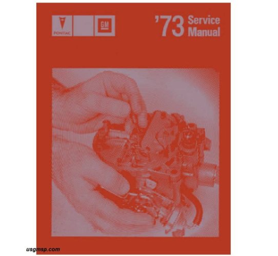 73 Pontiac Service Manual (GM)