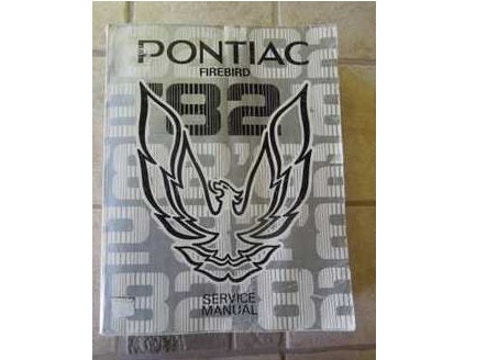 1982 Firebird Service Manual GM (Used)