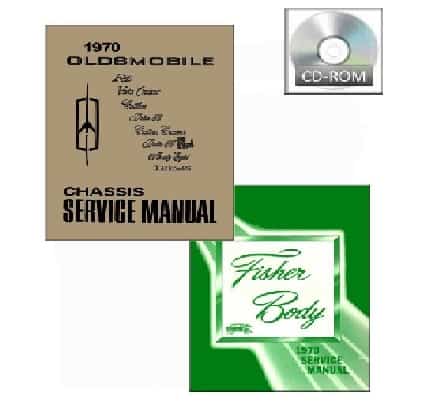 70 Olds Service & Fisher body manual CD