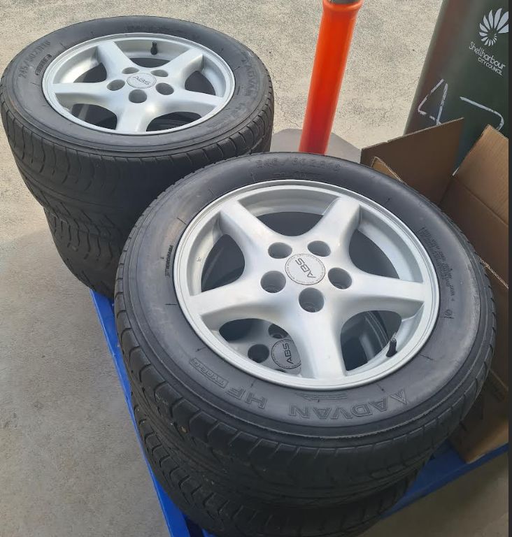 16 Inch Camaro 93-97 Rims Tires used set 4