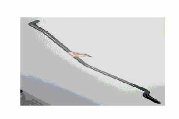 Door Lock Rod: Handle to Cyl - DISCONTINUED