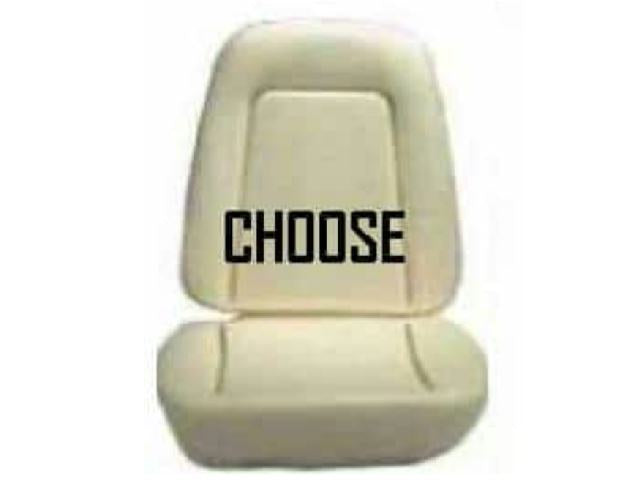 Seat Foam: 67-69 - Choose - Camaro or Firebird -  ONE seat only