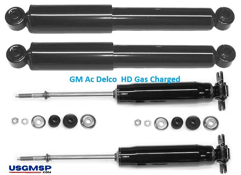 Shock Kit: Corvette 68-82 - GM Ac Delco HD Gas (4)
