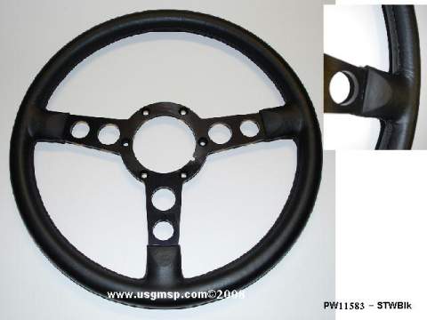 Steering Wheel: Pontiac Formula - Black