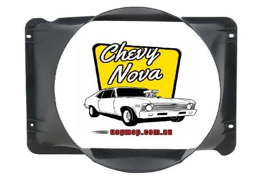 Fan Shroud: Nova Chevy II - 1962 - 67 V8