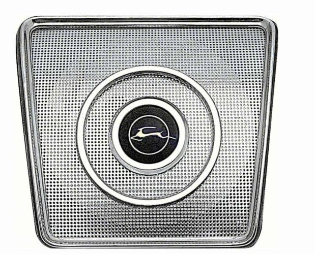 Speaker: Rear Seat 62-64 Chevy Coupe/ Conv