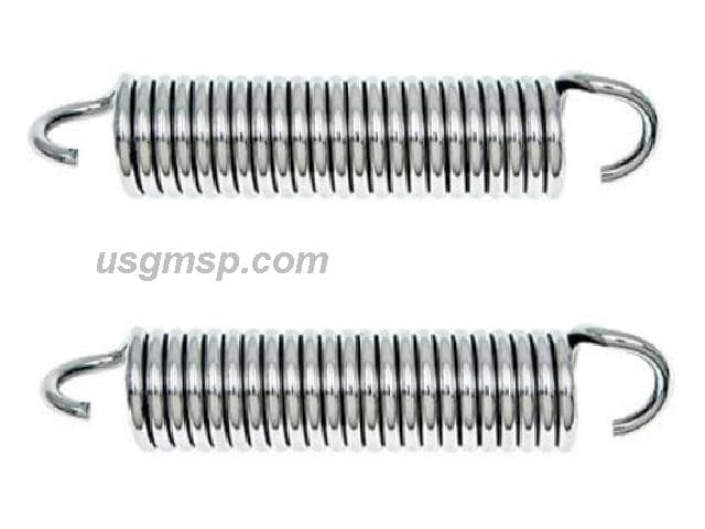Hood Hinge SPRING SET: 55-57 - Pr - Stainless Steel
