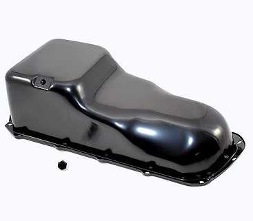 Sump: Pontiac V8 58-81 Bare/ Black