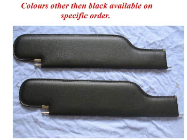 Sunvisor: 70-72 GTO, SKYLARK, Chevelle, Cutlass (pr) CONVERTIBLE