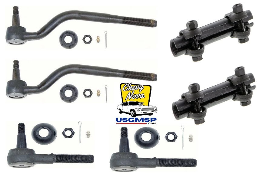 Tie Rod End Kit: Nova / Chevy II - 1963-67