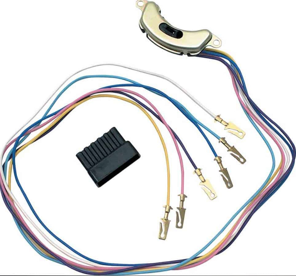 Turn Signal Switch: 57-58 Chev /Full Size LHD