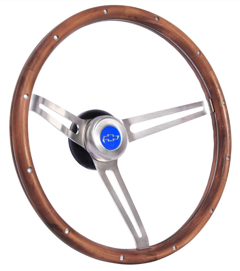 Steering Wheel: Woodgrain spoke ( Choose Year)
