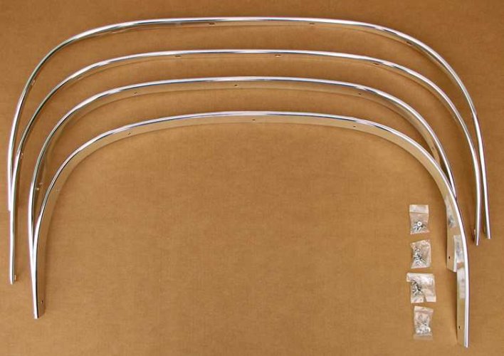 Wheel Arch Mold Set: 1973 Pontiac GTO, LeMans, Grand Am