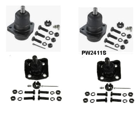 Ball Joint Kit: 55-57 Chev front upper & lower (4)