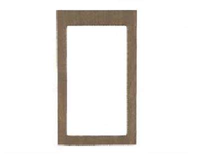 Console Shift Plate Insert: Walnut