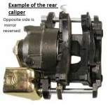 Caliper Assembly: Rear 64-72 various
