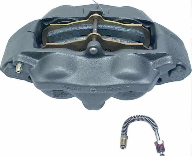 Caliper Assembly: 67-68 Camaro Front 4 Piston (ea)