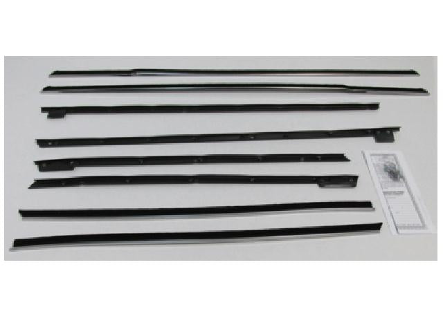 Window Felt Kit: 66 Impala Coupe (8 pce Authentic Style)