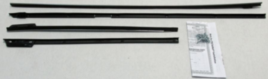Window Felt kit: 66 Impala/Parisienne Convertible - OUTER ONLY Authentic