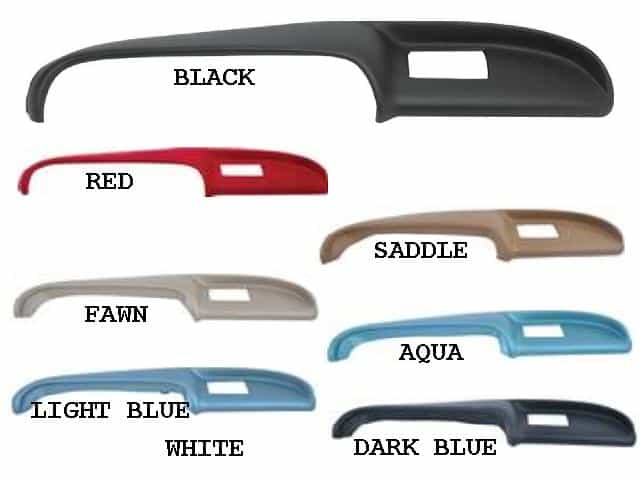 Dash pad: 63-64 Chev Full Size USA LHD - Various Colours