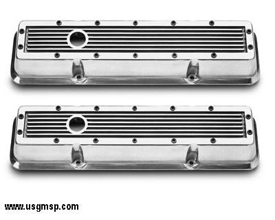 Rocker Covers: Standard Low Profile Alloy Chev