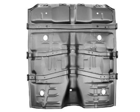 Floor Pan Assembly:68-72 GTO/Chevelle "A body" with braces