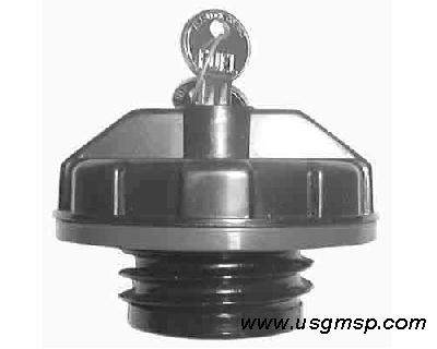 Fuel Cap: 74-92 Screw down Vented - LOCKING