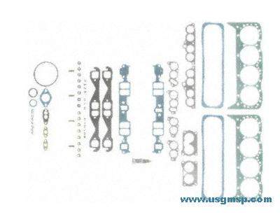 Gasket Kit: 1986-90 Corvette TPI (Alloy) Head set