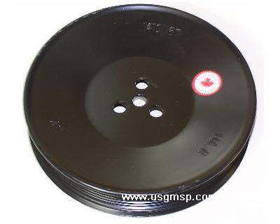 Pulley: Smog Pump 87-92 V8 (serpintine belt type)