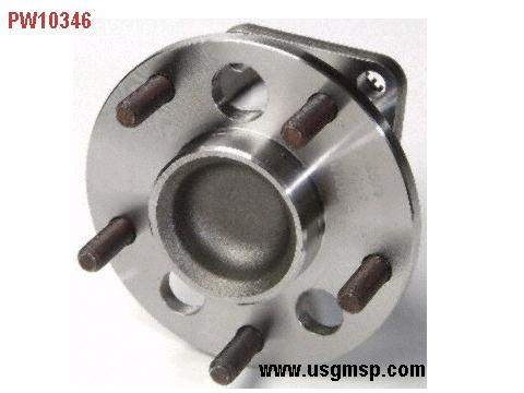 Bearing Hub: 84-90 Corvette FRONT W/ABS (GM)