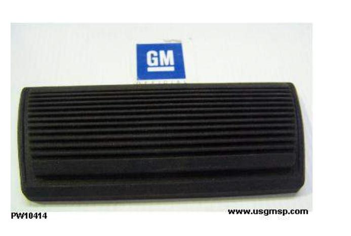 Pedal Pad: Brake Auto Drum 69F + 64-72 A Body (GTO Chevelle Etc)