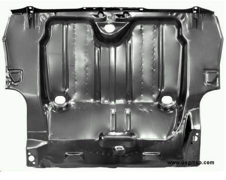 Trunk Floor: 68 Firebird / Camaro - Complete