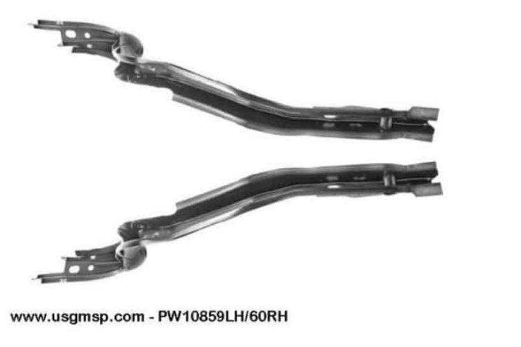 Frame rail: 70-73 Firebird / Camaro Rear