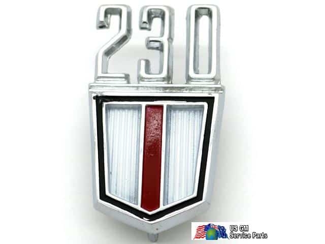 "230" Fender Emblem 6 cyl Various (64-67) each