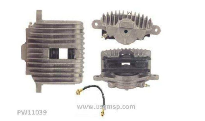 Caliper Assembly: Corvette Front 84-87 (ea) w/pads