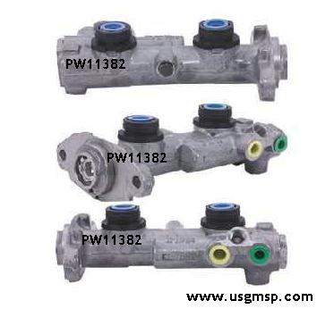 Master Cylinder: 1988 Corvette (Remanufactured)