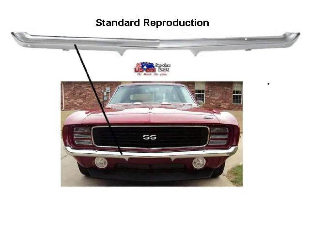 Bumper: Camaro 1969 - Front (STD quality)