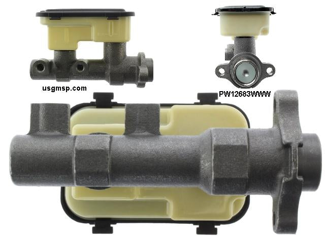 Master Cylinder: Fiero V6 84-87 - NEW