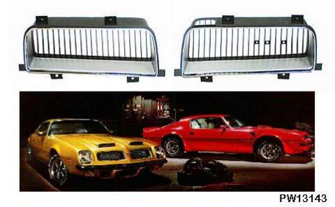 Grill: 74 Firebird TA's (pair)