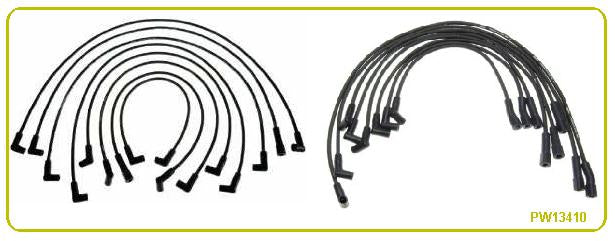 Spark Plug Lead Set: 403 Olds 77 TA (Delco)