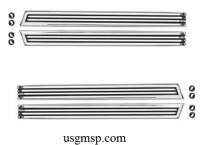 63 Chev Impala Fender Front Side Moldng set (4)