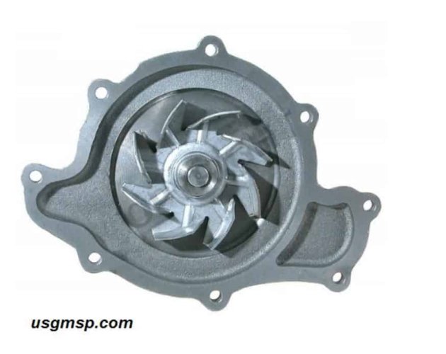 Water Pump: Pontiac 65-68 w/ Steel Impeller