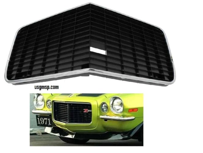 Grill: 70-71 Camaro Z28 - Black