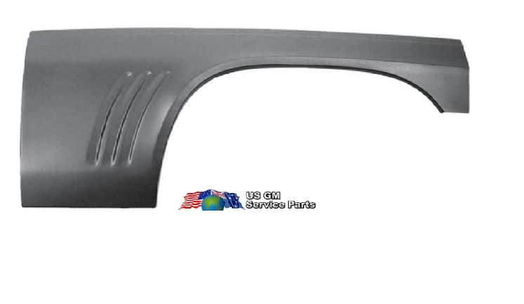 Quarter Panel Upper Center Patch: 69 Camaro