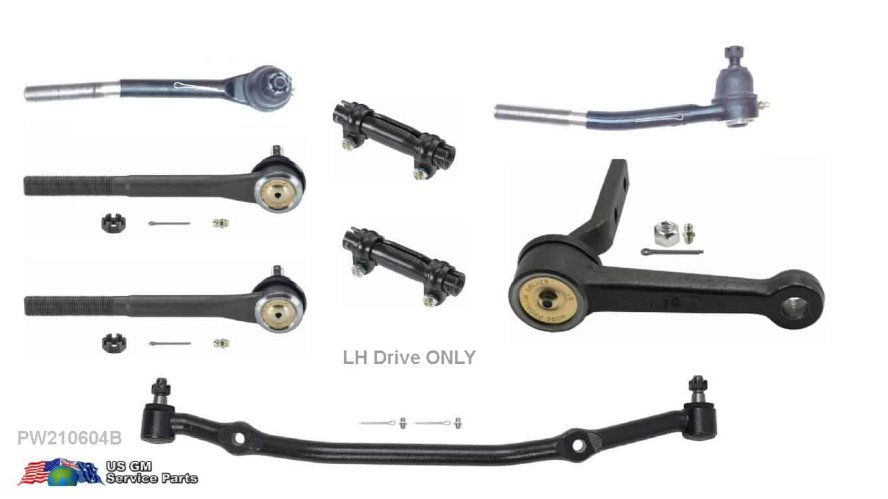 A: Steering Rack Kit: 75-79 Firebird TA LHD